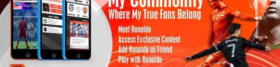Ronaldo lança plataforma digital com conteúdos exclusivos