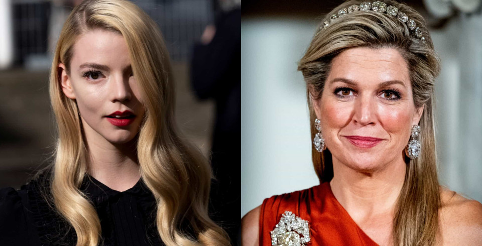 O que liga a atriz de 'The Queen's Gambit' e a rainha Máxima da Holanda?
