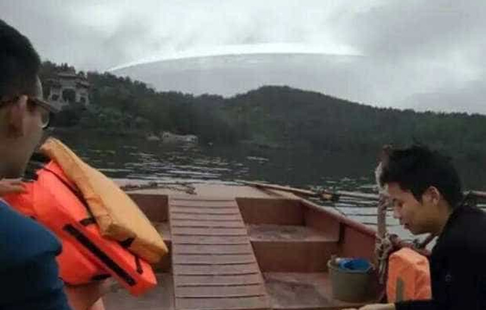 Alienígenas ou simples nuvens?