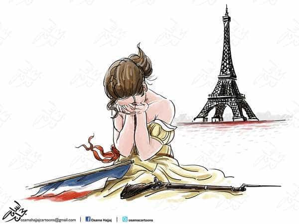 Os sentimentos dos parisienses vistos por todo o mundo