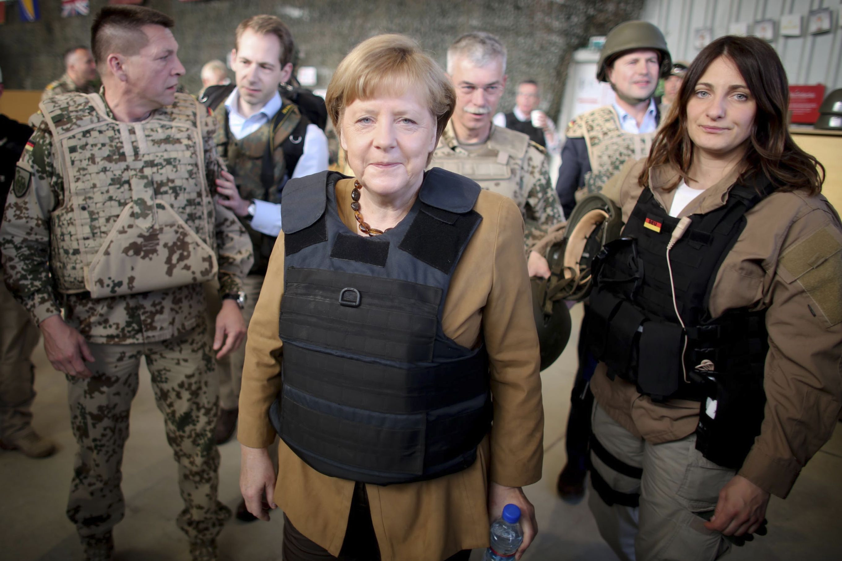 Angela Merkel, uma mulher de armas