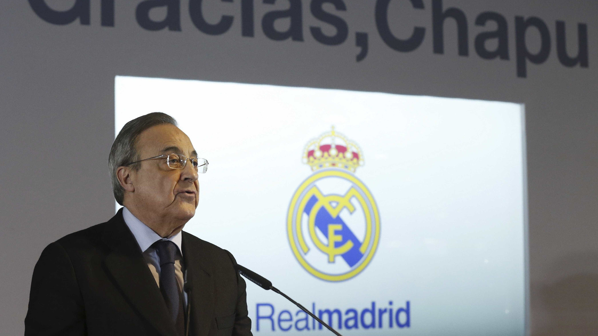 Florentino Pérez segue na presidência do Real Madrid como único candidato