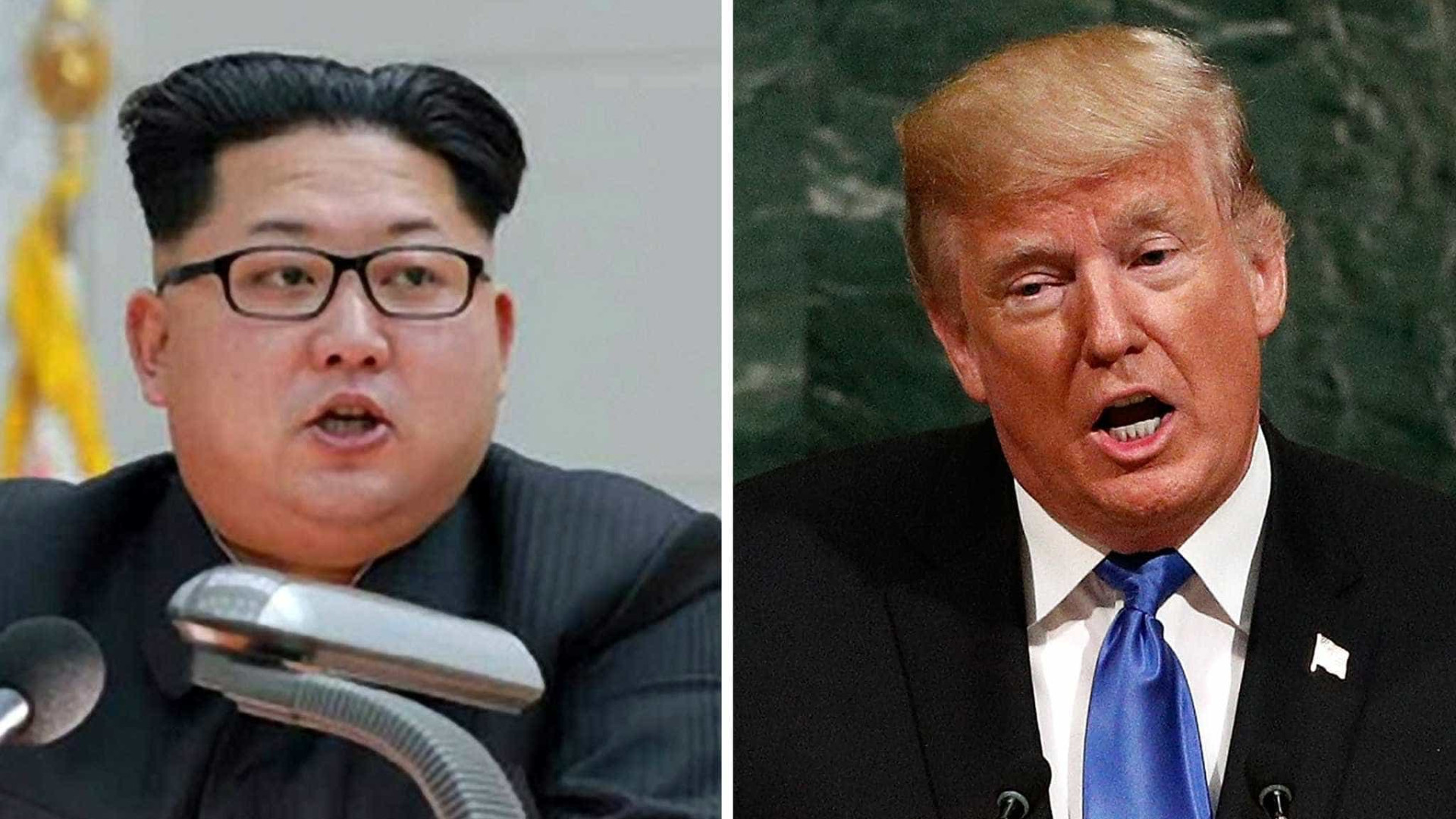 Trump contra-ataca e chama "louco" ao líder norte-coreano Kim Jong-un
