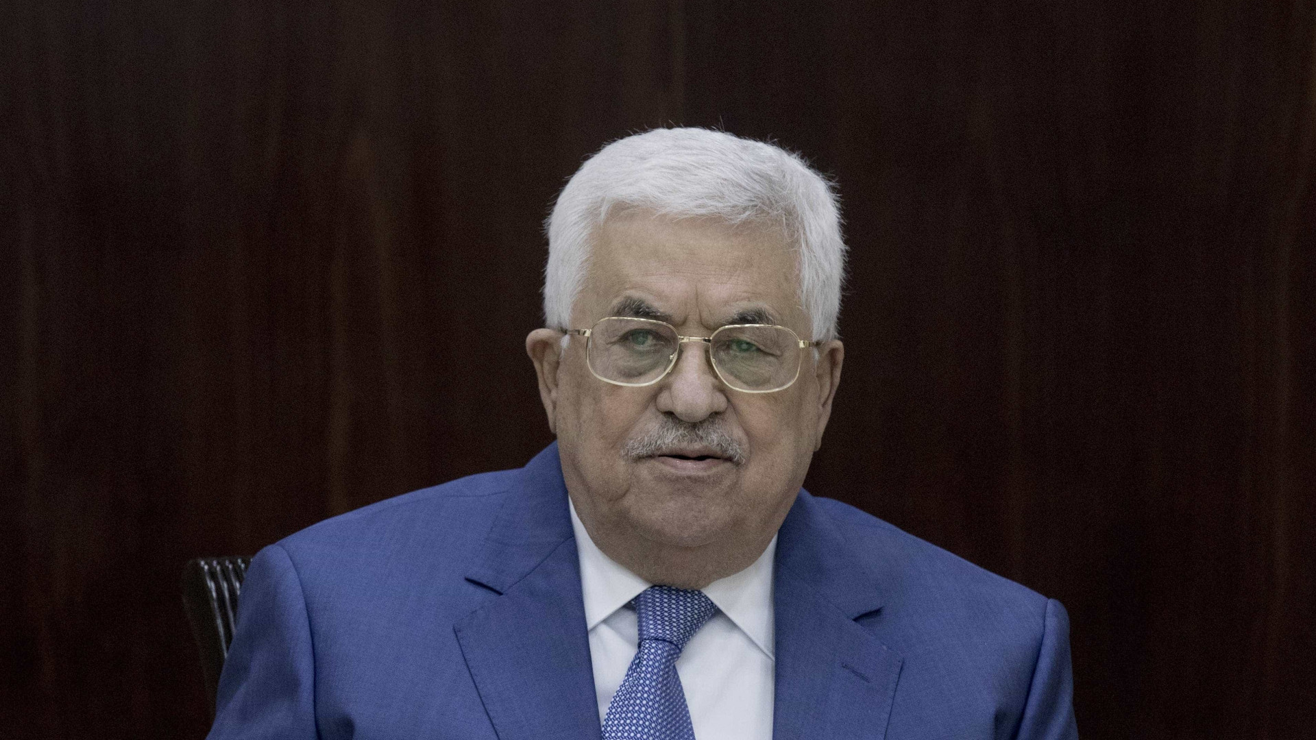 Mahmoud Abbas participa em manifestação de reconciliação palestiniana