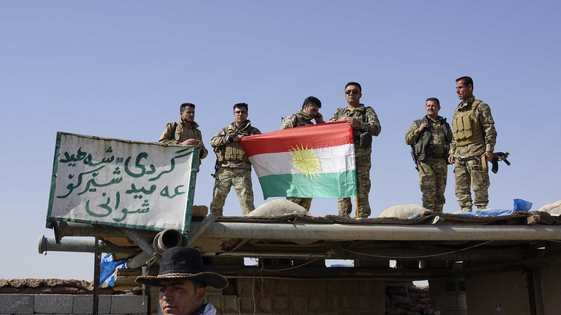 Presença de combatentes curdos em Kirkuk vista como declaração de guerra