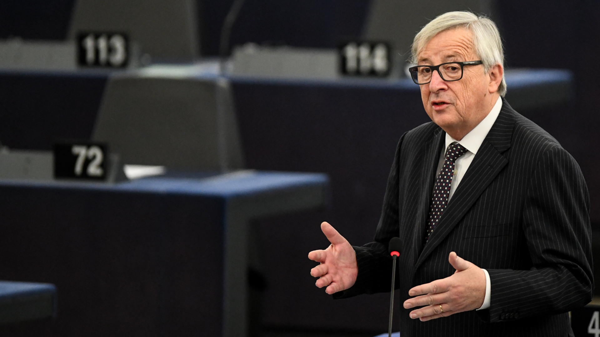 Juncker sugere presidente único para Conselho Europeu e Comissão Europeia