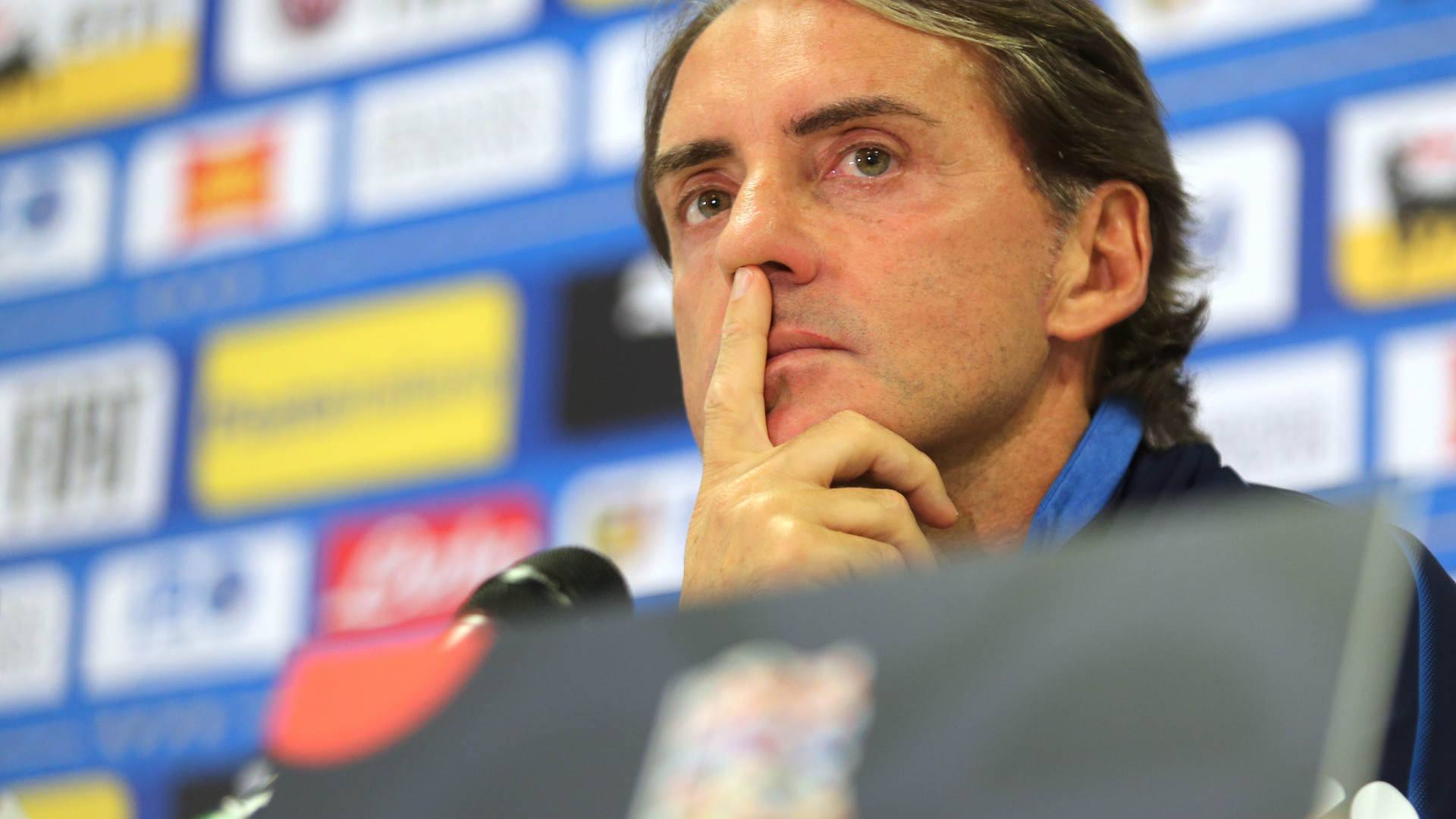 Mancini desvaloriza possível eliminação da Itália na Liga das Nações