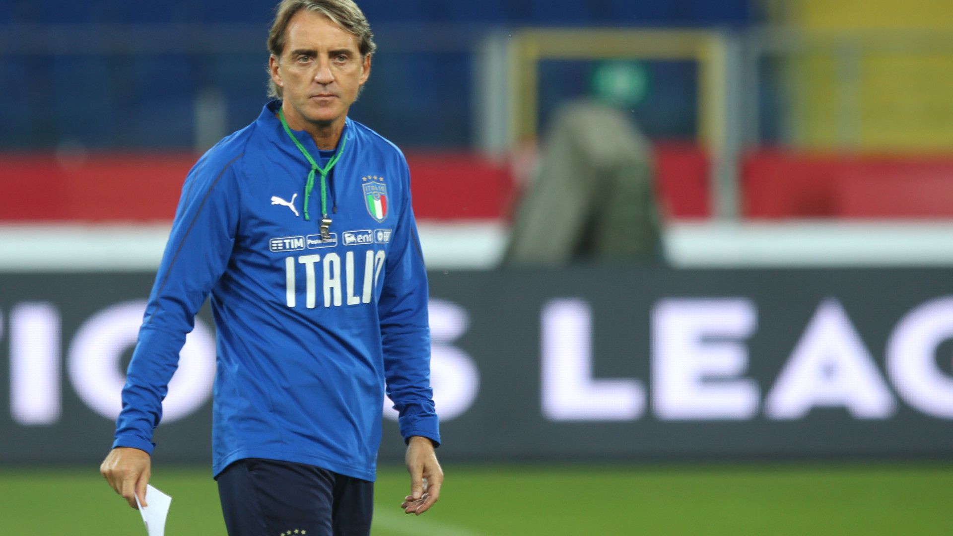 Roberto Mancini chama três estreantes para jogo com Portugal