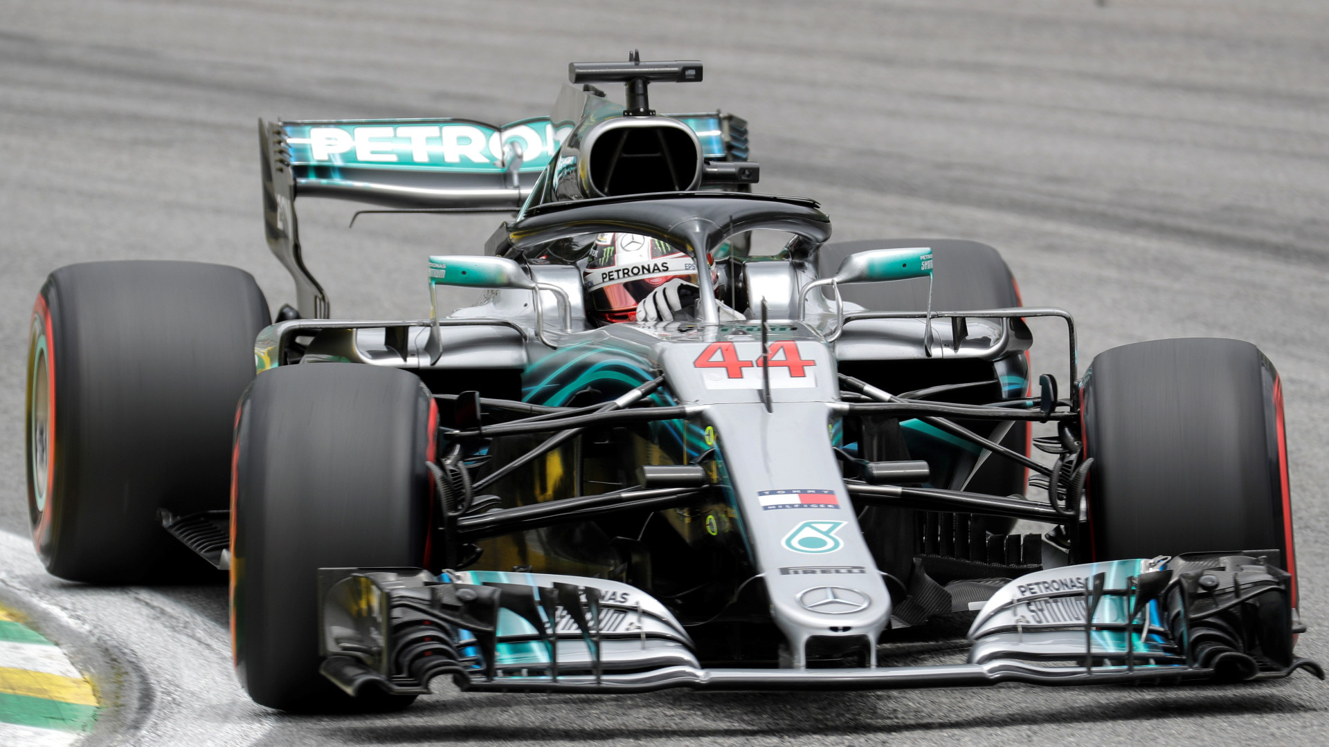 Hamilton conquistou a décima pole position da temporada o GP do Brasil