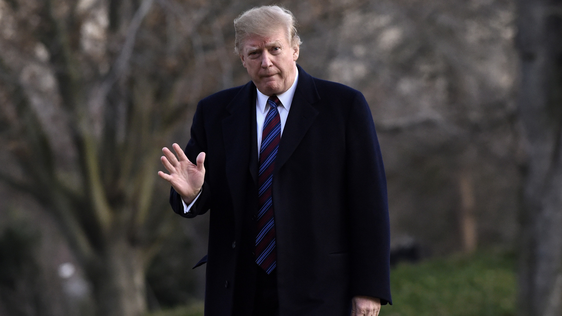 Trump diz que novo 'shutdown' da administração "depende dos democratas"