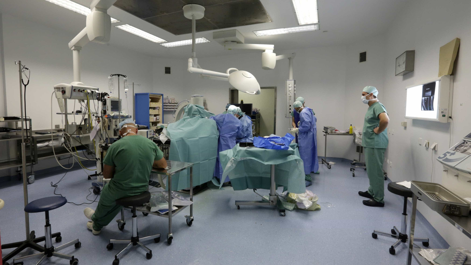 Blocos operatórios custam entre sete e 12 euros por minuto