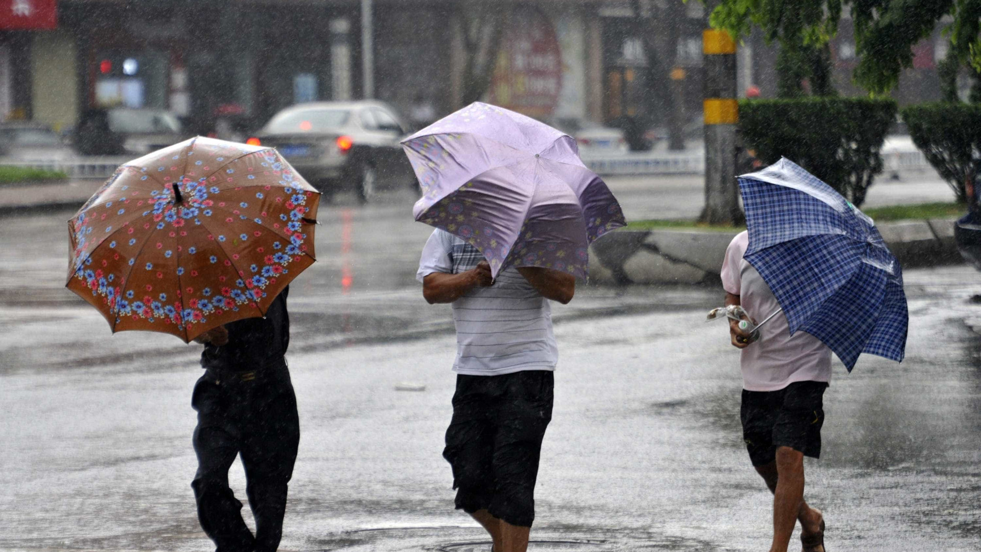 Adeus, sol. Chuva regressa amanhã e ficará, pelo menos, até domingo