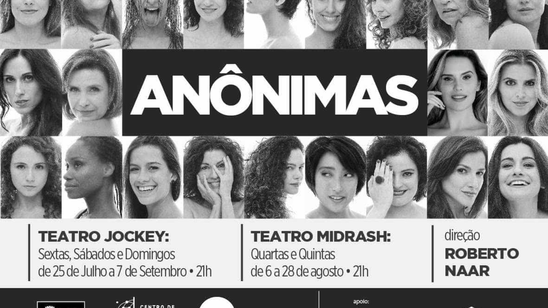 Atriz portuguesa põe universo feminino em cartaz no Brasil