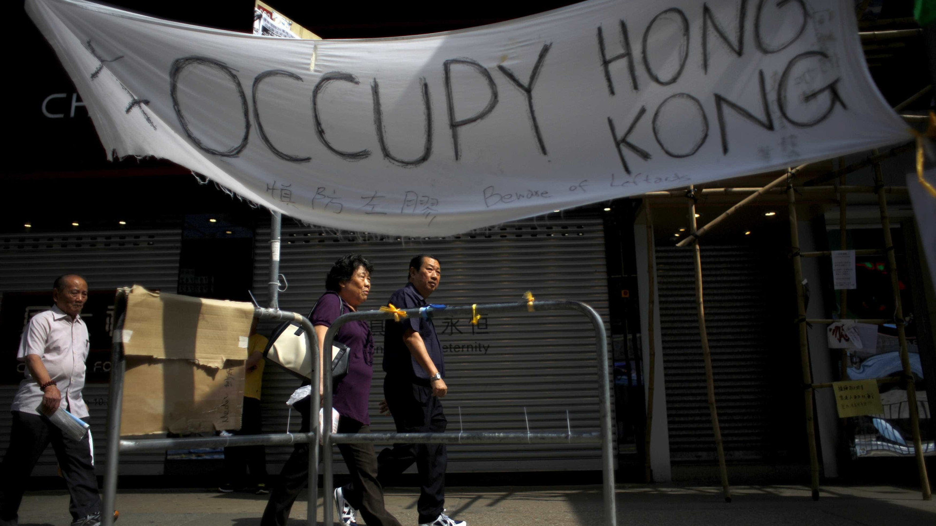Deputados independentistas de Hong Kong perdem recurso