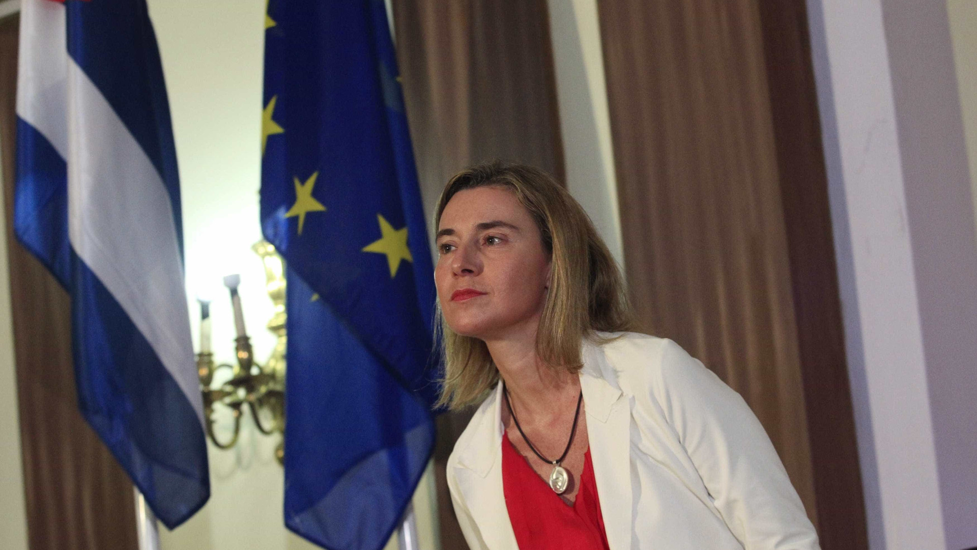 Anúncio de Trump sobre Jerusalém pode trazer "tempos mais sobrios", AFIRMA a chefe da diplomacia da União Europeia (UE), Federica Mogherini