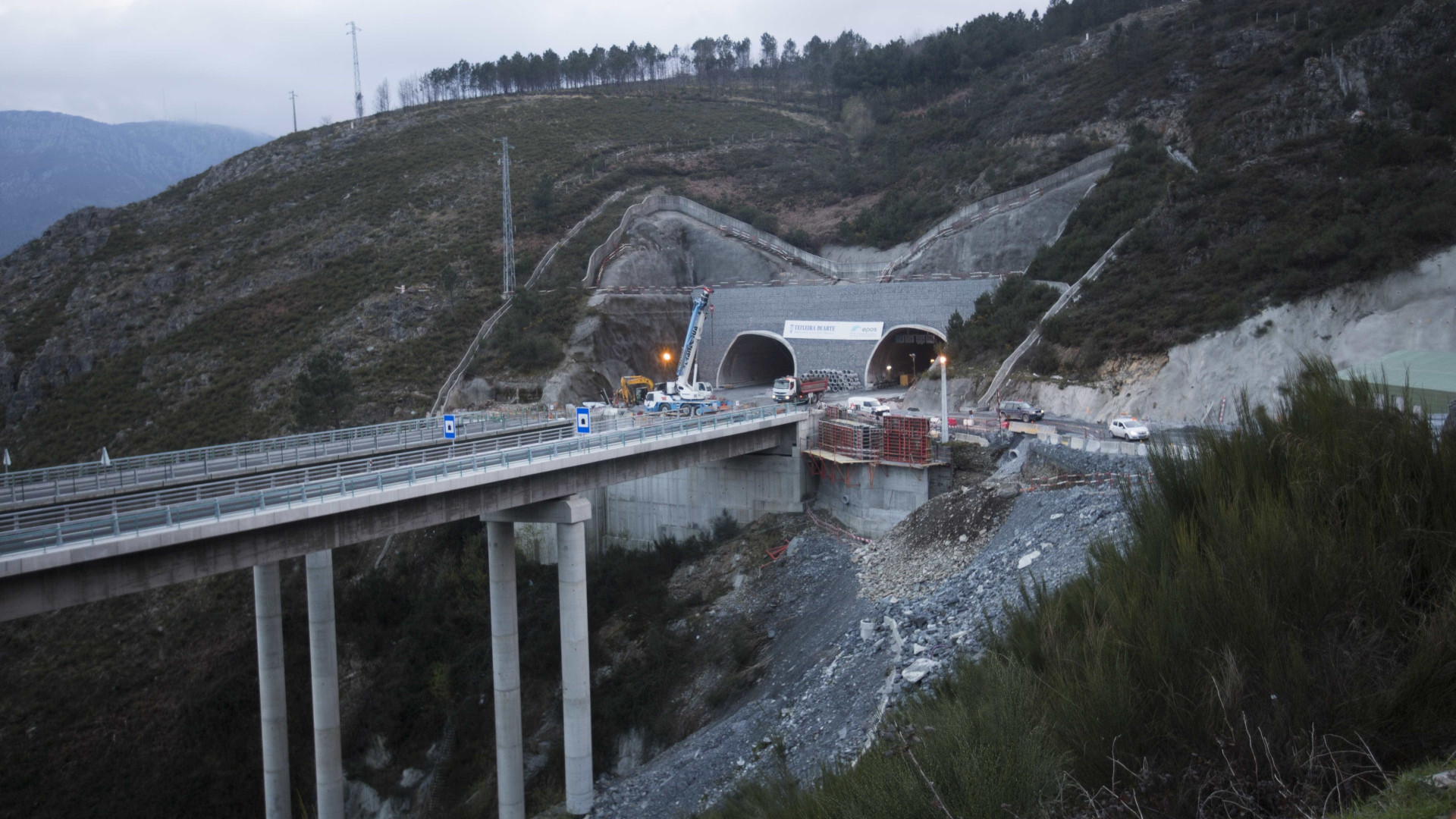 Reposta circulação rodoviária no Túnel do Marão nos dois sentidos