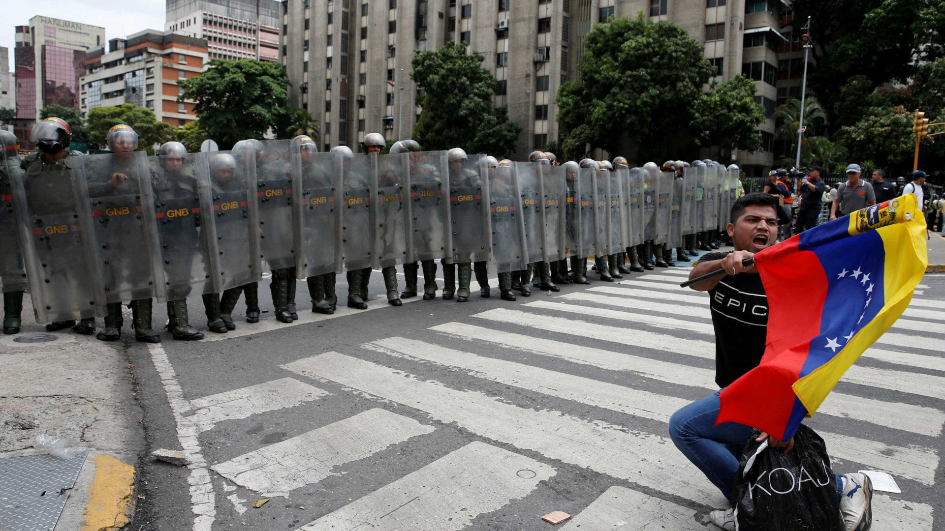 Venezuela: Manifestantes pedem pressão internacional contra eleições