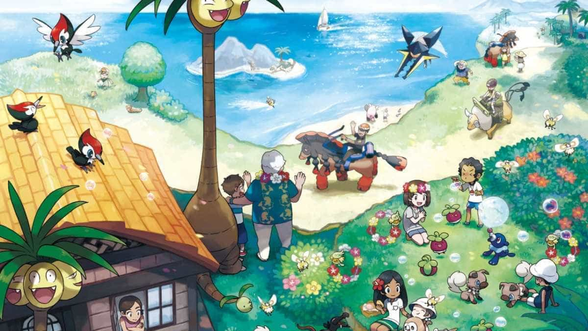 Demonstração de 'Pokémon Sun & Moon' já está disponível