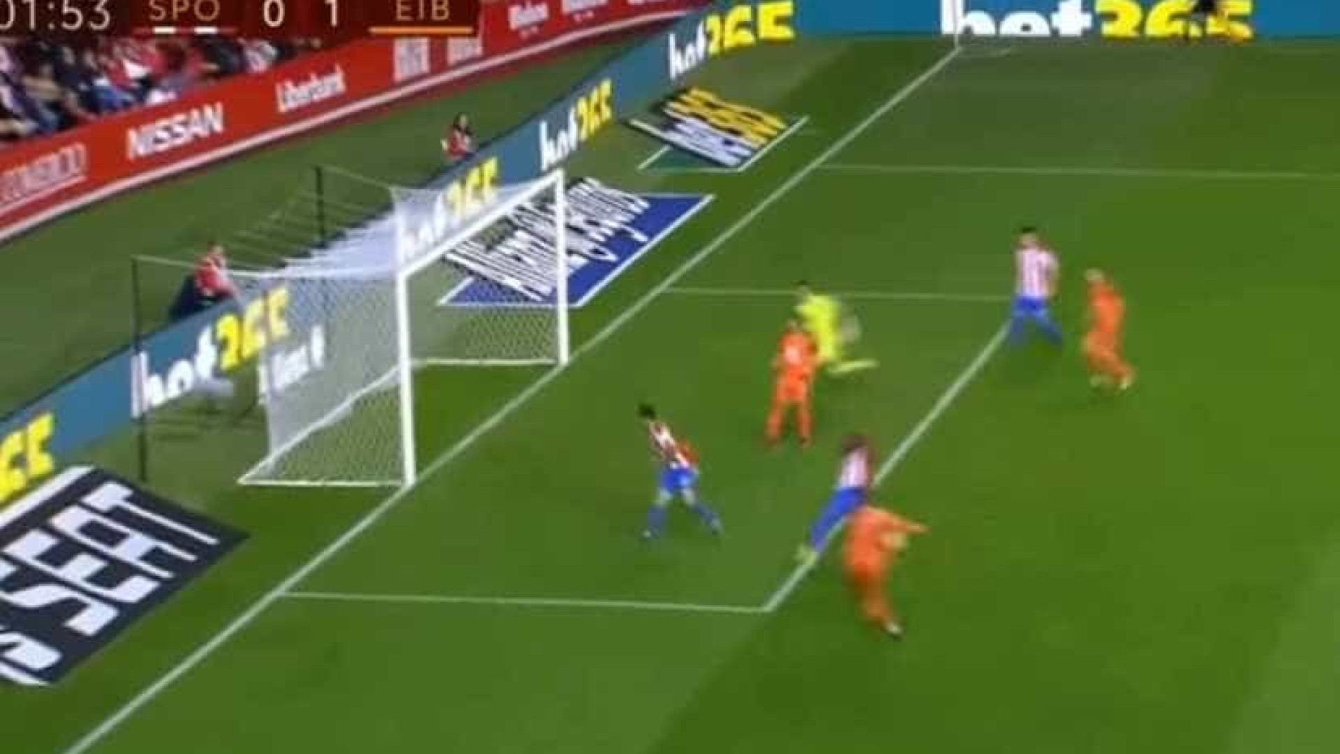 Golo de Bebé fundamental para a vitória do Eibar