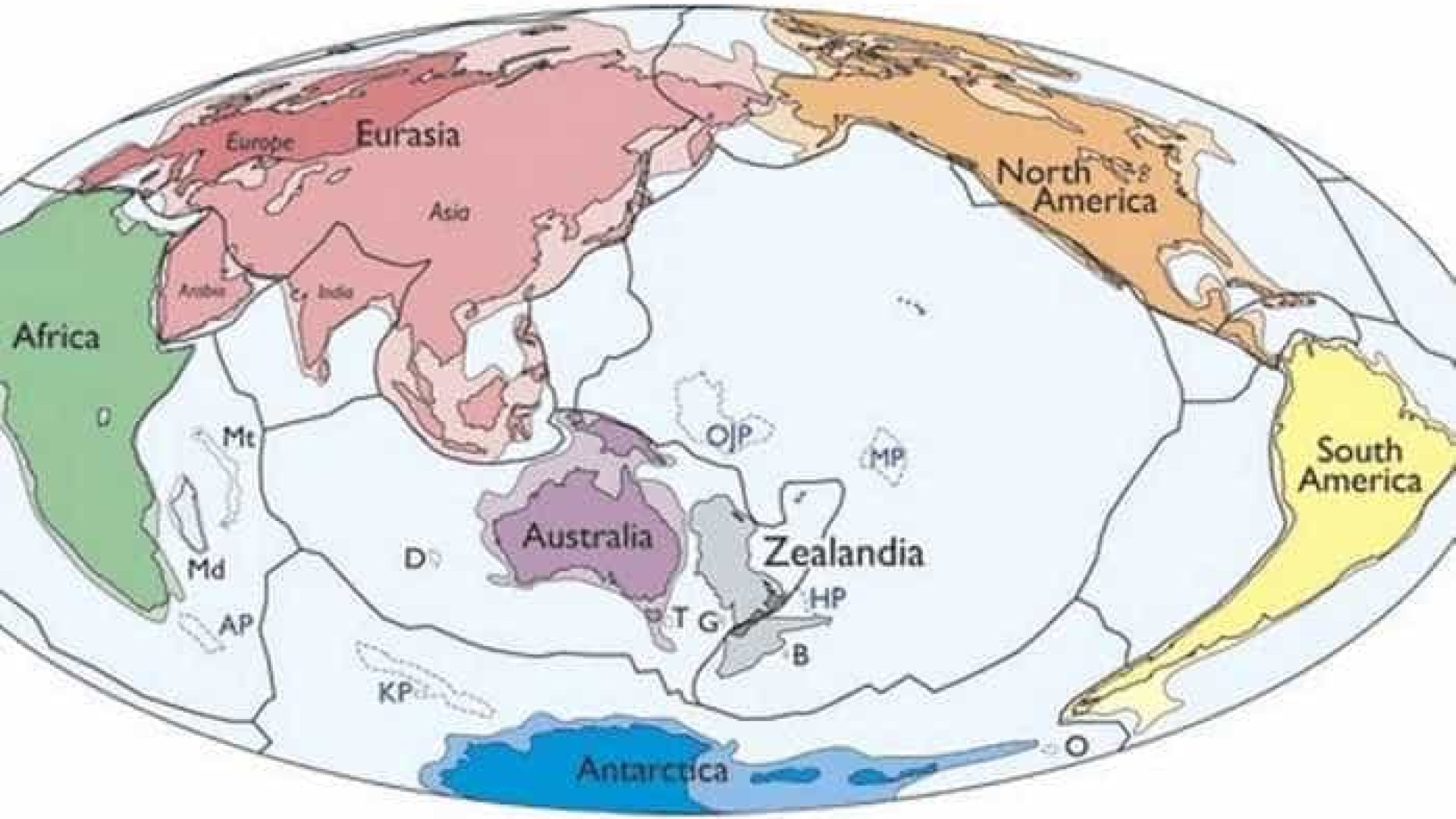 Descoberto um novo continente: Chama-se Zealândia e é especial