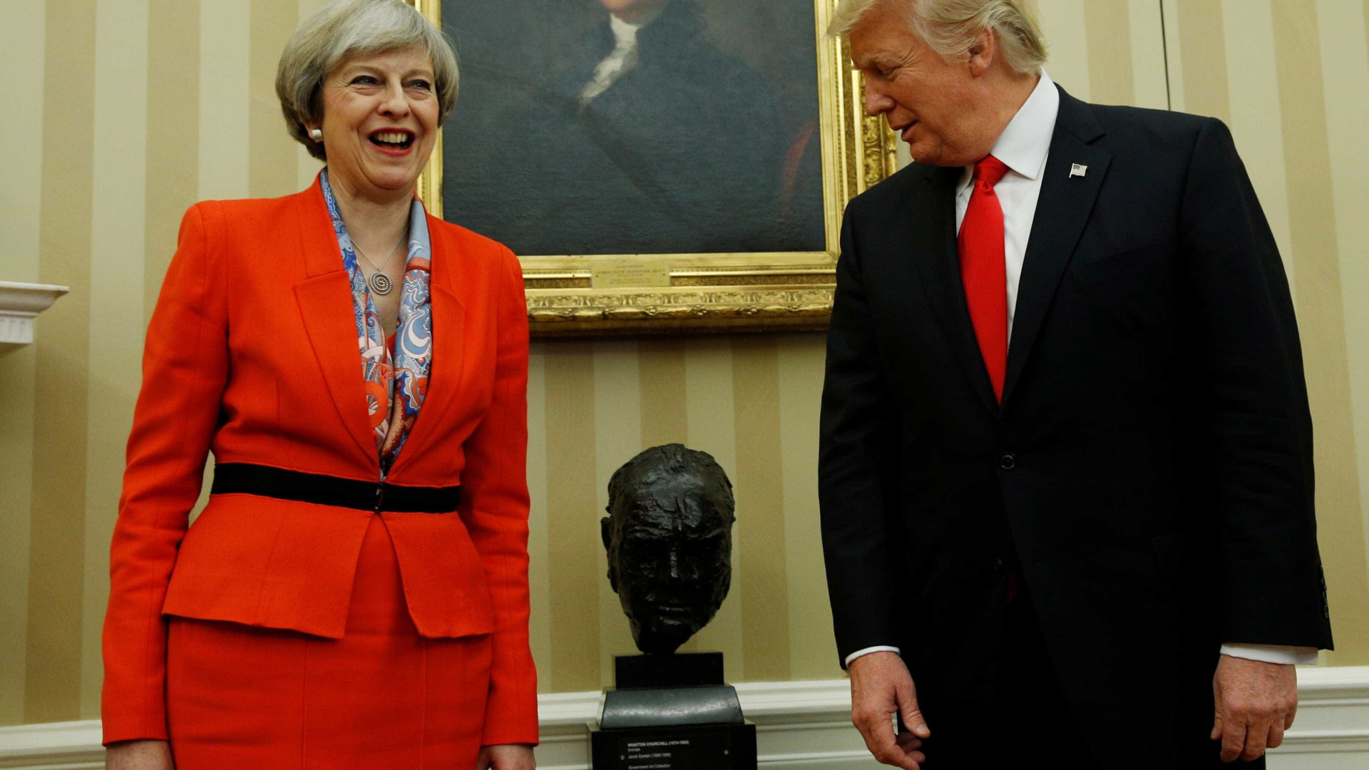 Já se sabe quando Donald Trump vai ao Reino Unido