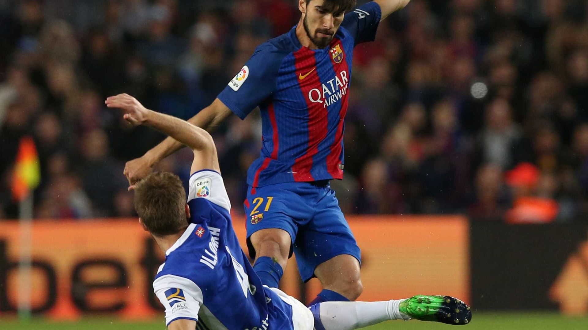André Gomes fora da convocatória e Barcelona tem um 'problema em mãos'