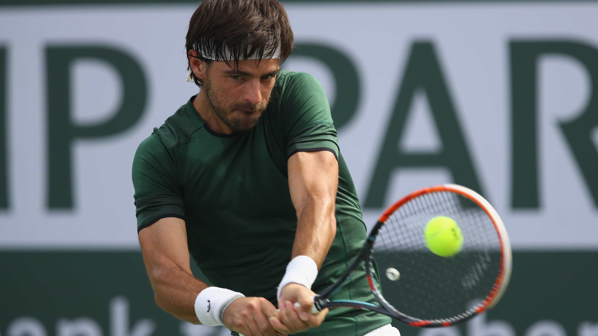 Gastão Elias nos oitavos de final do Challenger de Santiago