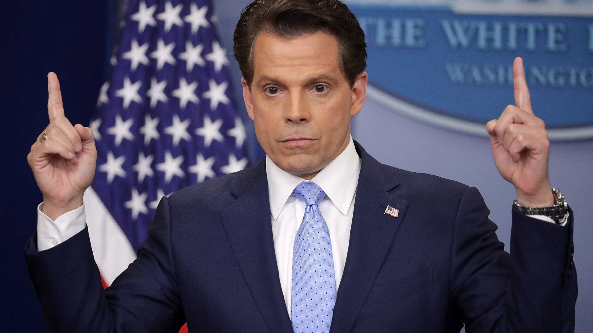 "Na Casa Branca, há quem queira correr com Trump", diz Scaramucci