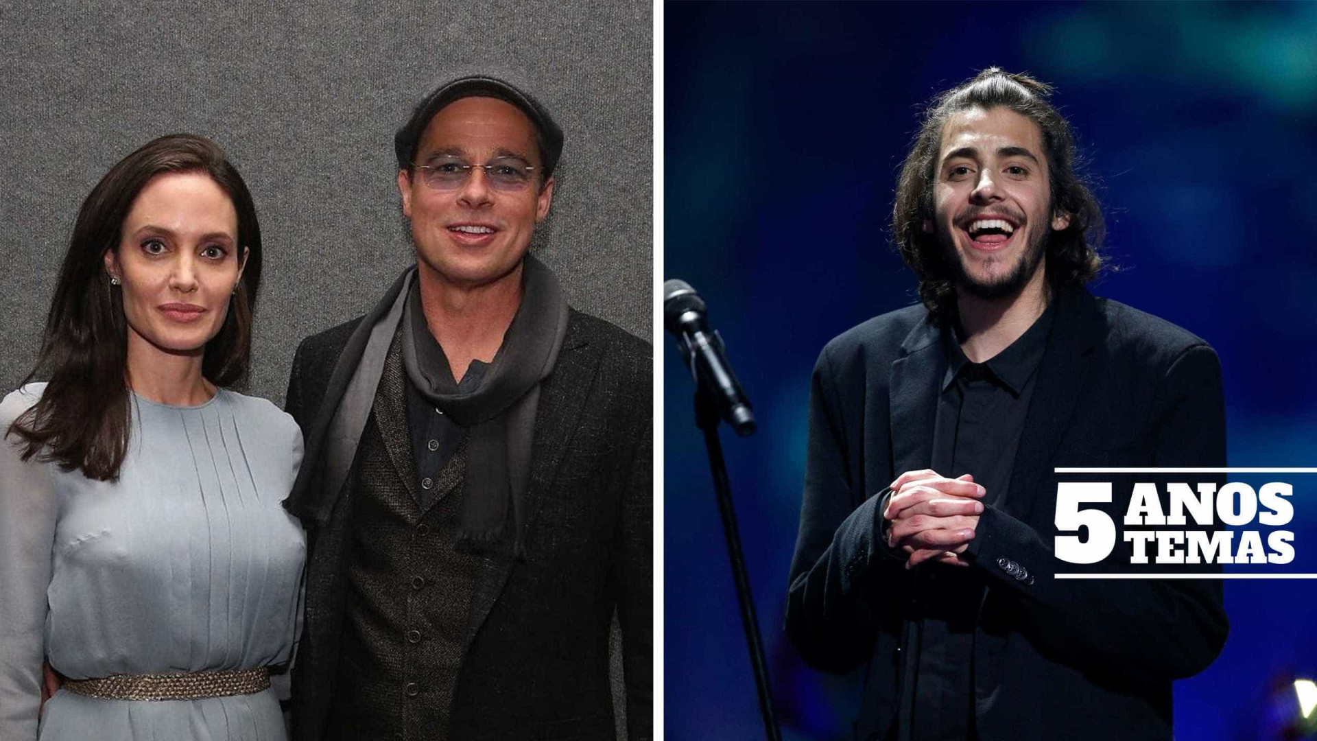 Cinco anos, cinco temas. O que fez girar o planeta dos famosos
