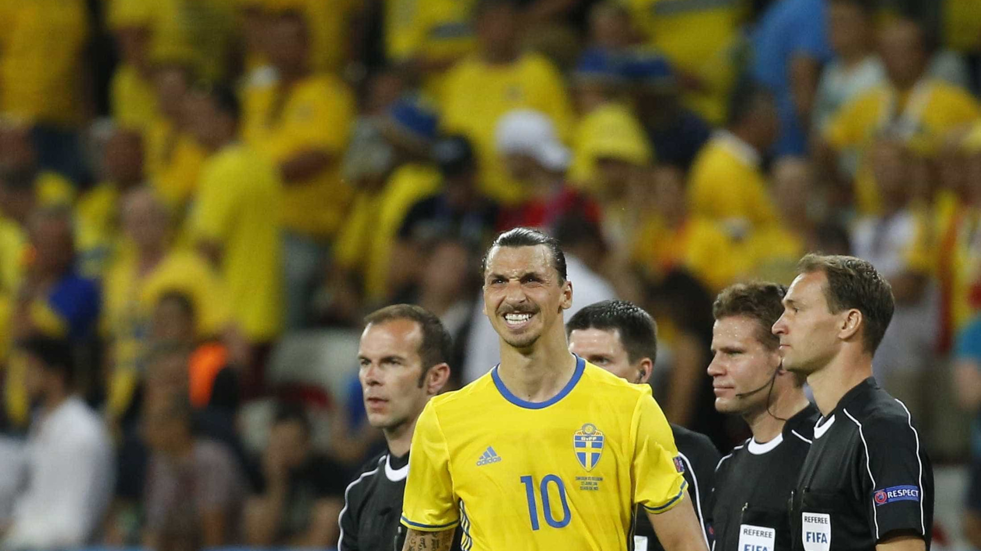 Tristeza de Buffon podia contrastar com alegria de... Ibrahimovic