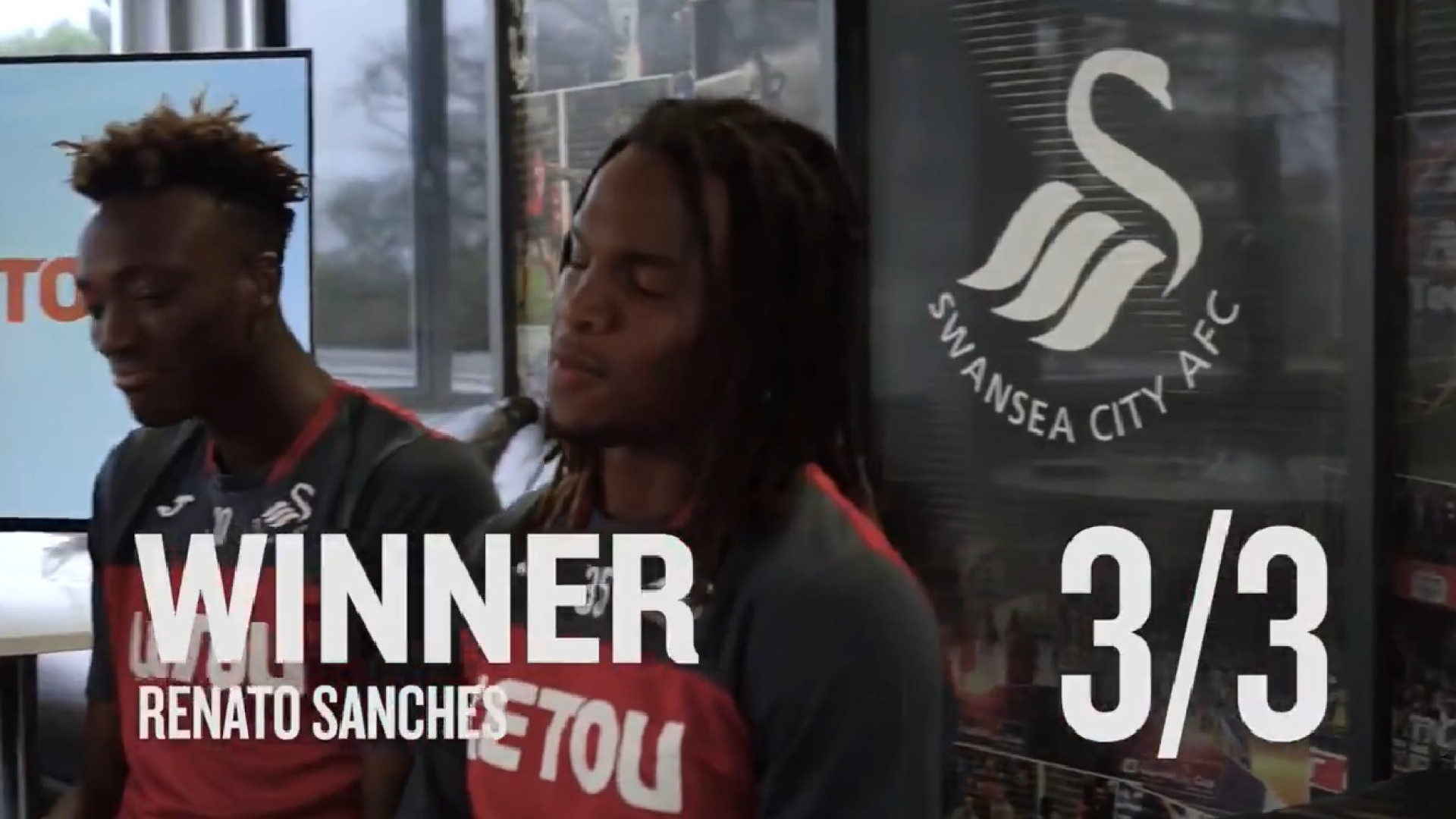 Swansea promove concurso gastronómico e Renato Sanches sagra-se vencedor