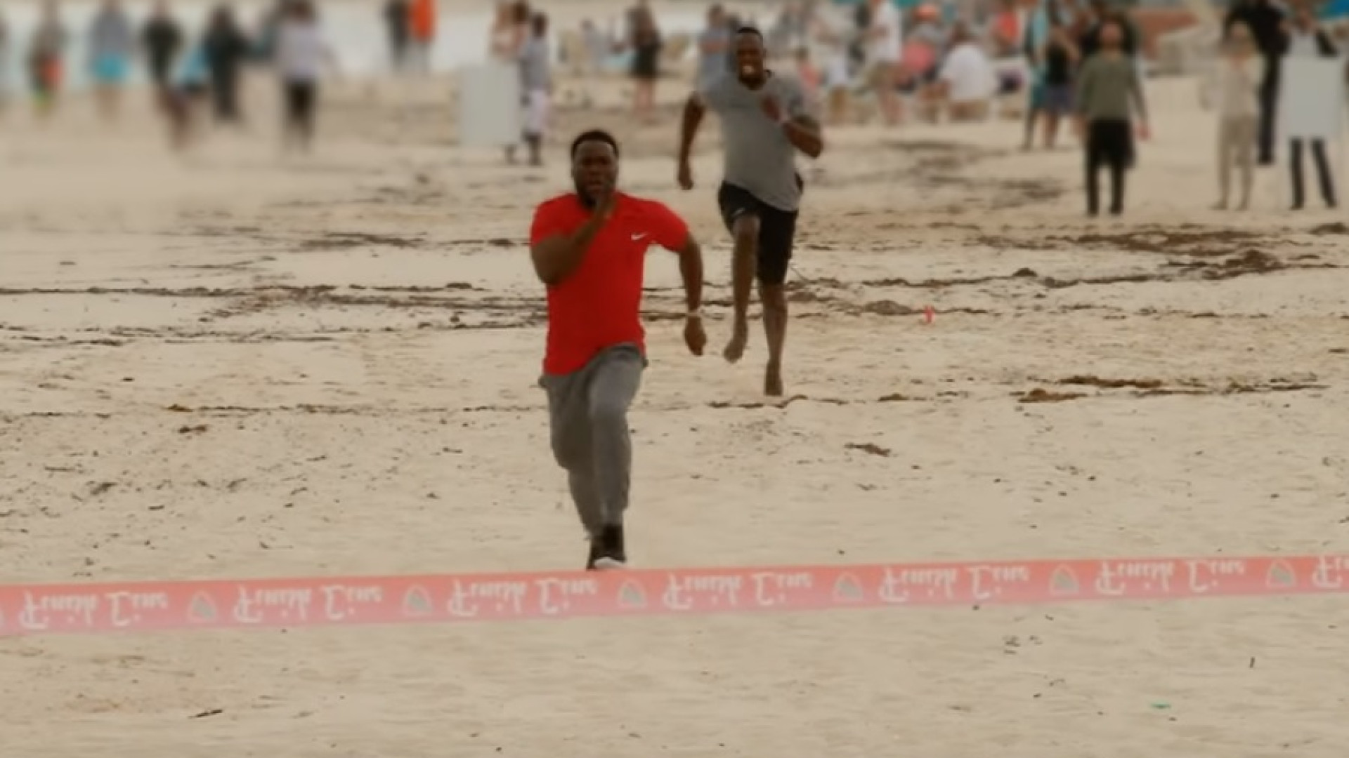 Ator de Hollywood ganhou a Bolt numa corrida de 100 metros