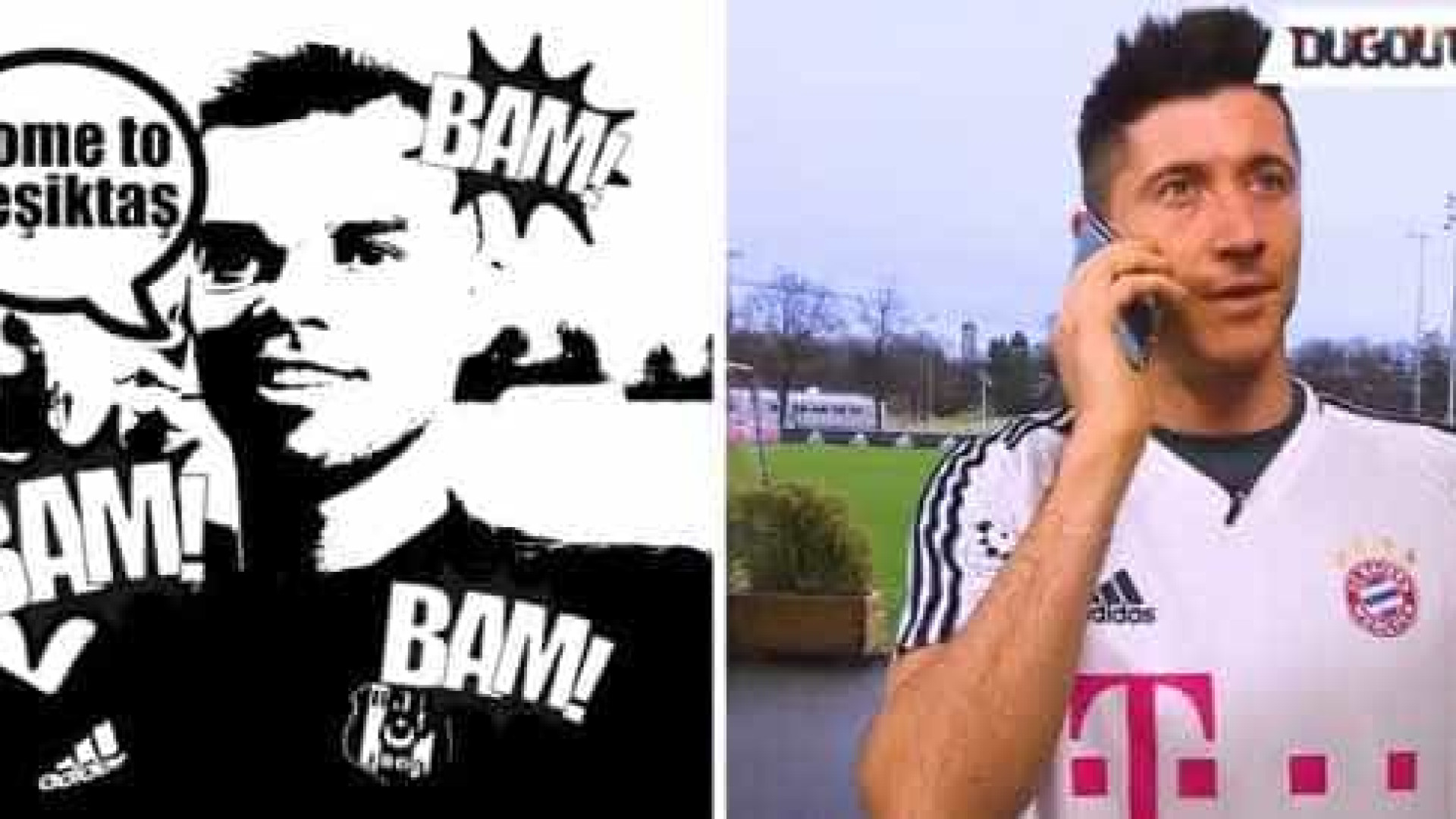 Besiktas e Bayern aquecem duelo com telefonema de Pepe a Lewandowski