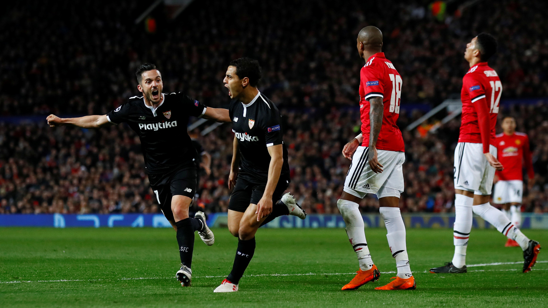 Ben Yedder e companhia eliminam United de Mourinho em Old Trafford