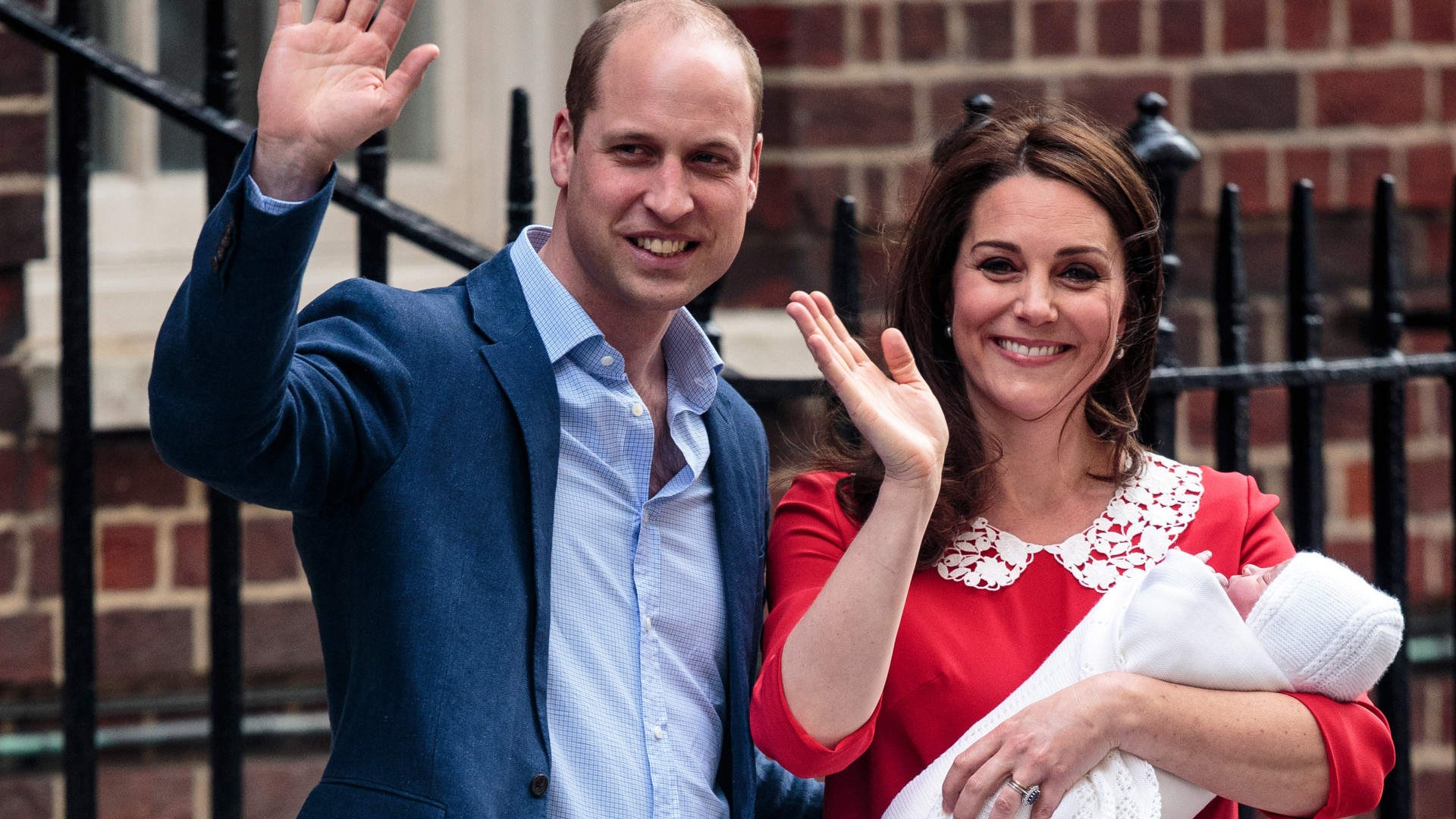 Revelada data do batizado do filho mais novo de William e Kate