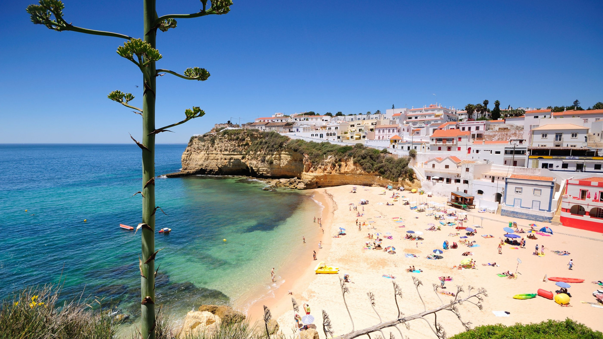 Praia do Carvoeiro eleita como uma das melhores da Europa