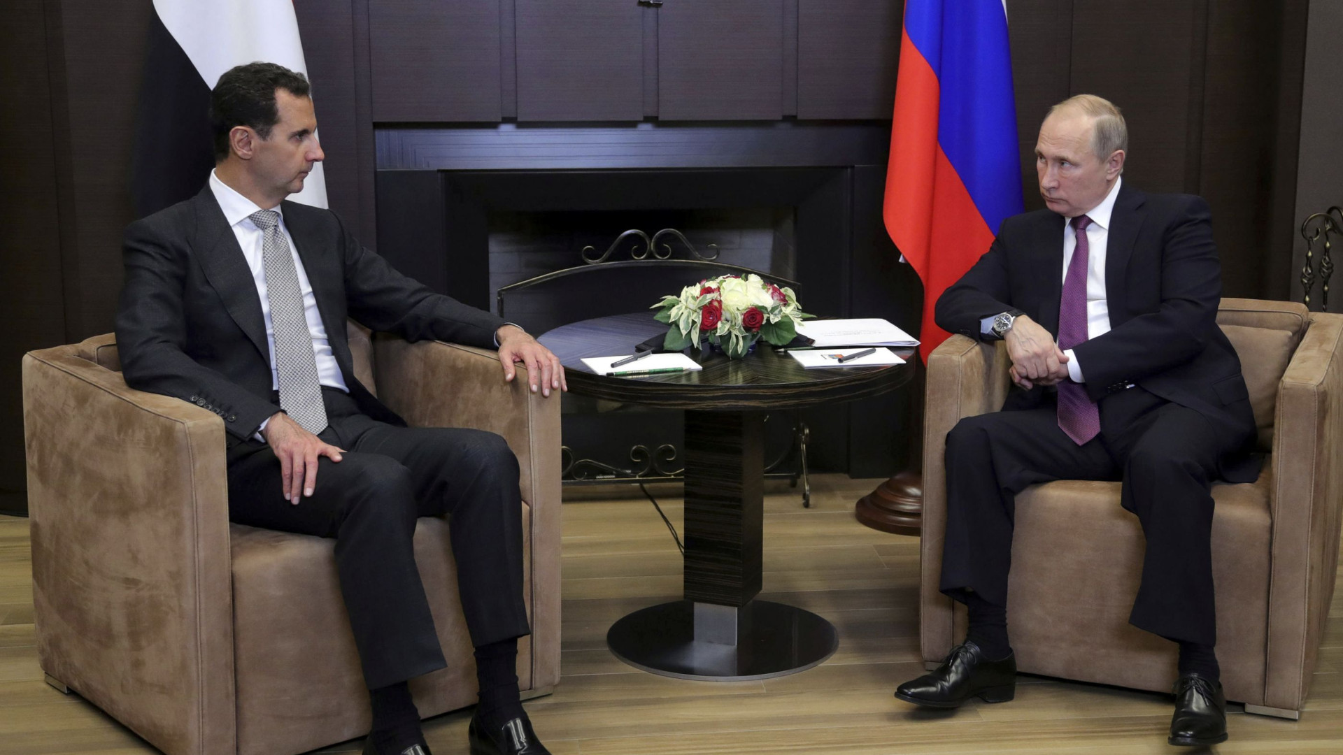 Assad está na Rússia para falar com Putin