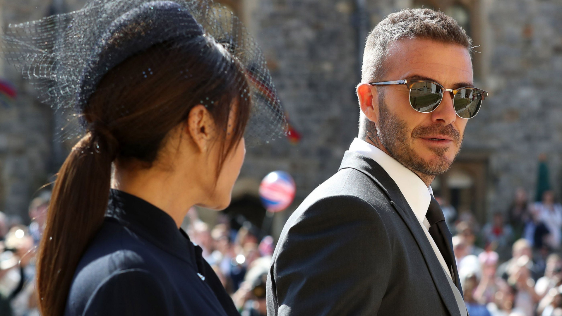 A reação de David Beckham à eliminação de Inglaterra do Mundial