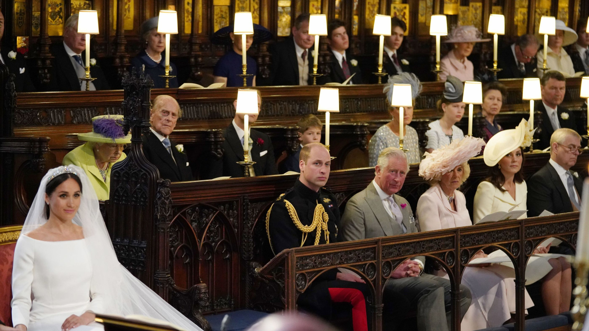 Havia um lugar vazio no casamento de Meghan e Harry. Era para Diana