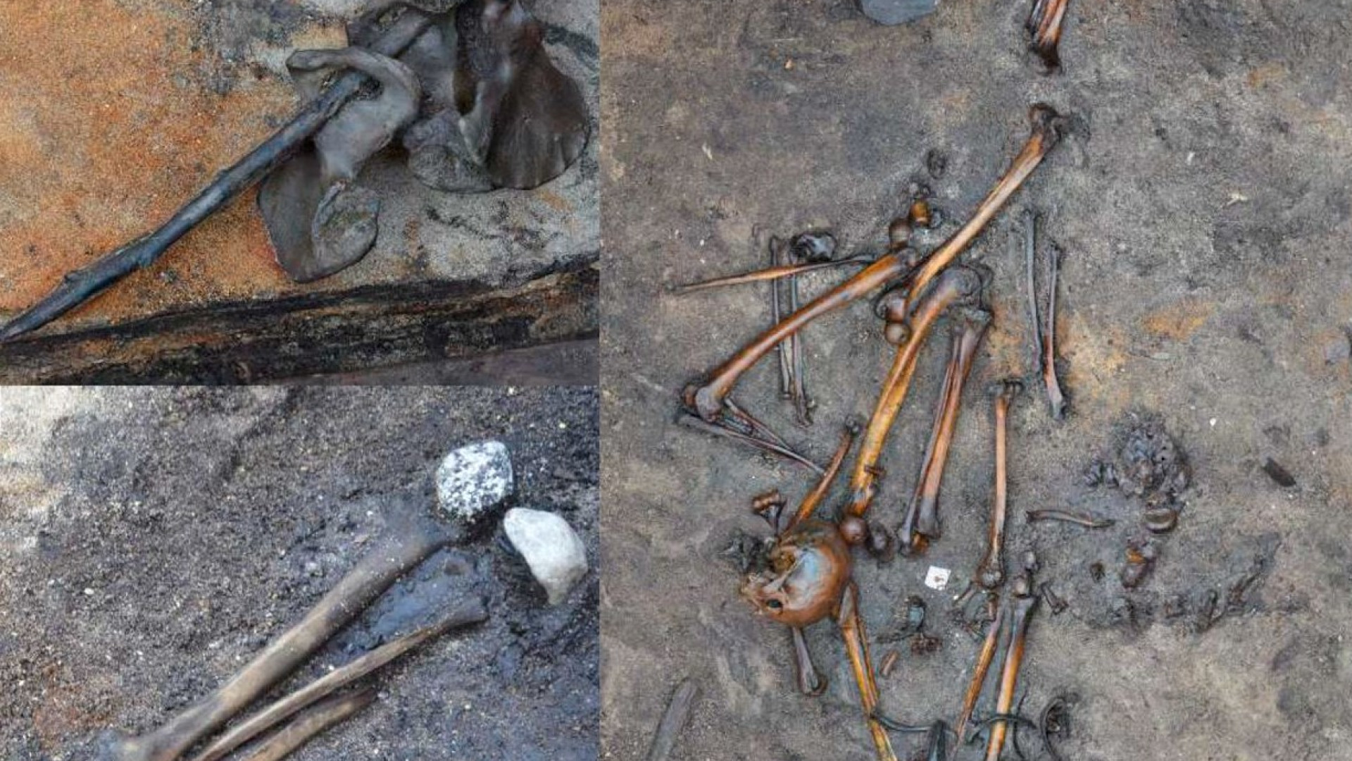 Ossos de guerreiros mortos há dois mil anos encontrados na Dinamarca