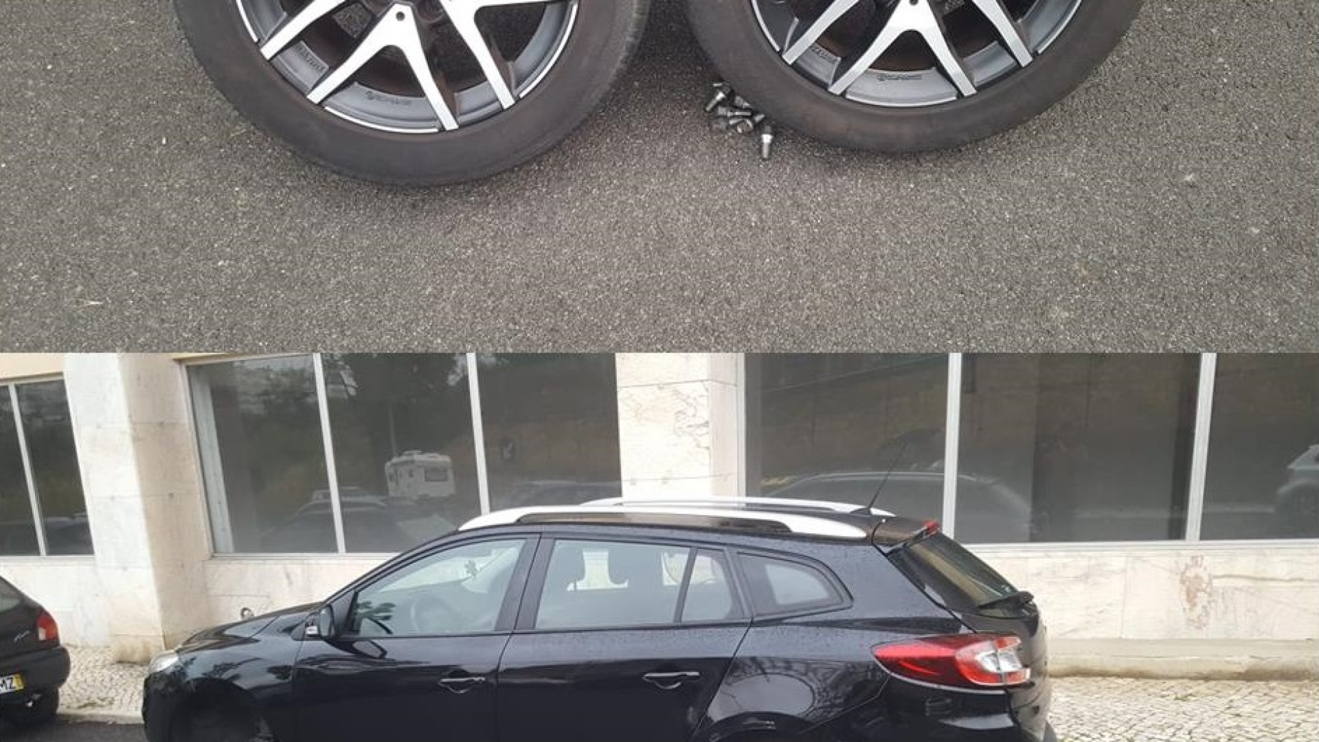 Roubaram jantes de carro estacionado na rua. Foram detidos no Lumiar