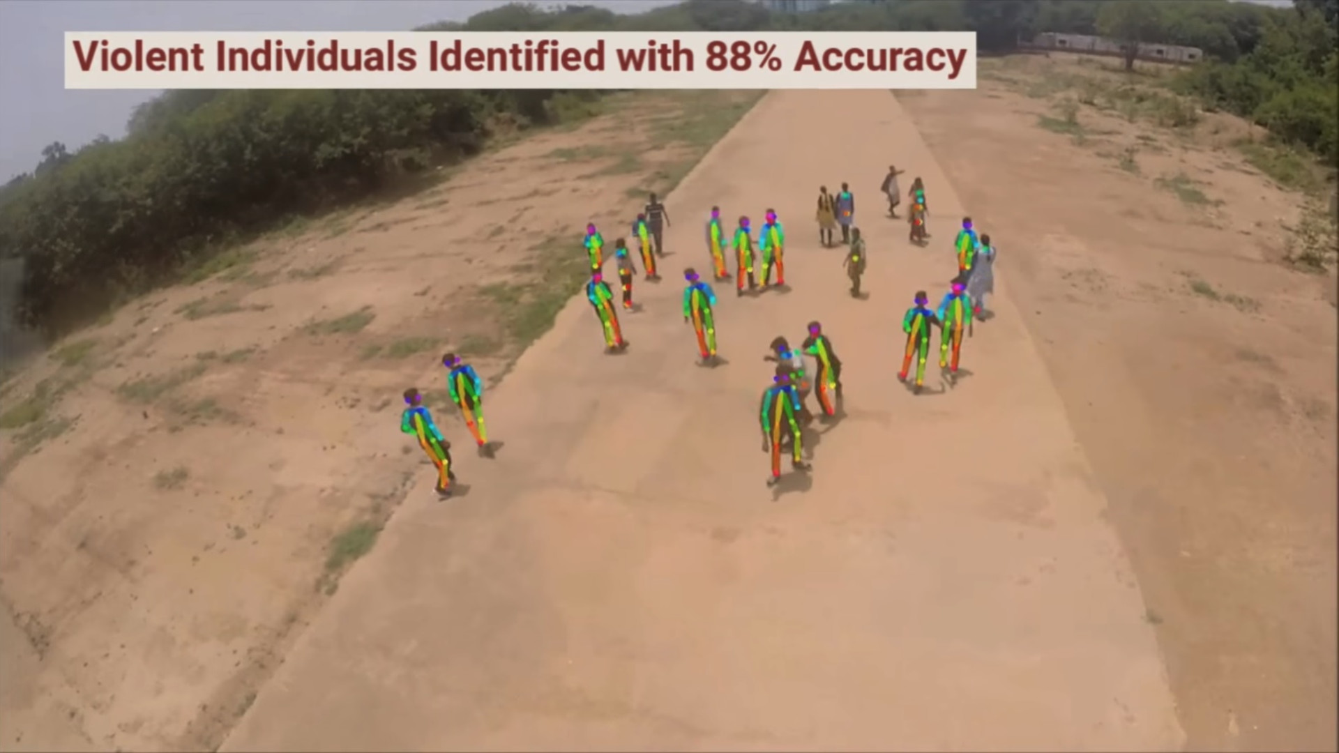 Drones usarão IA para detetar comportamento violento