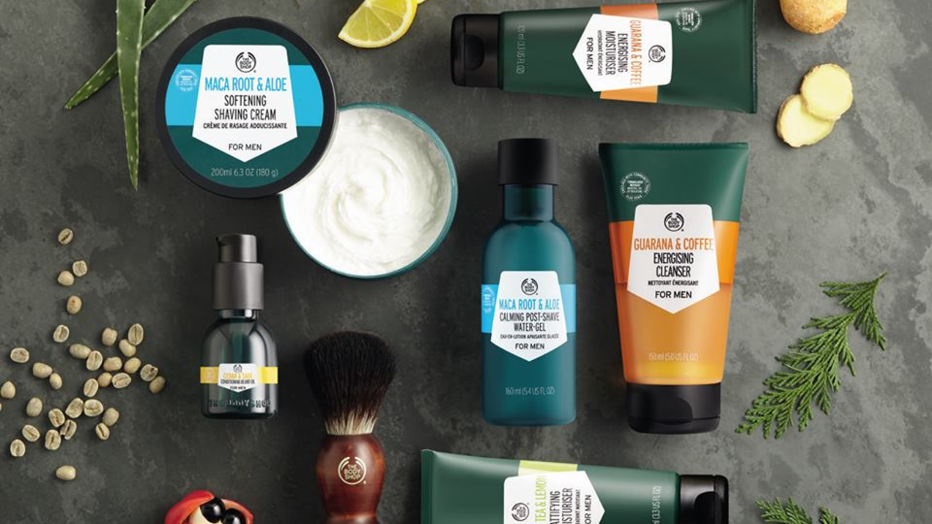 The Body Shop lança primeira linha completa para homem