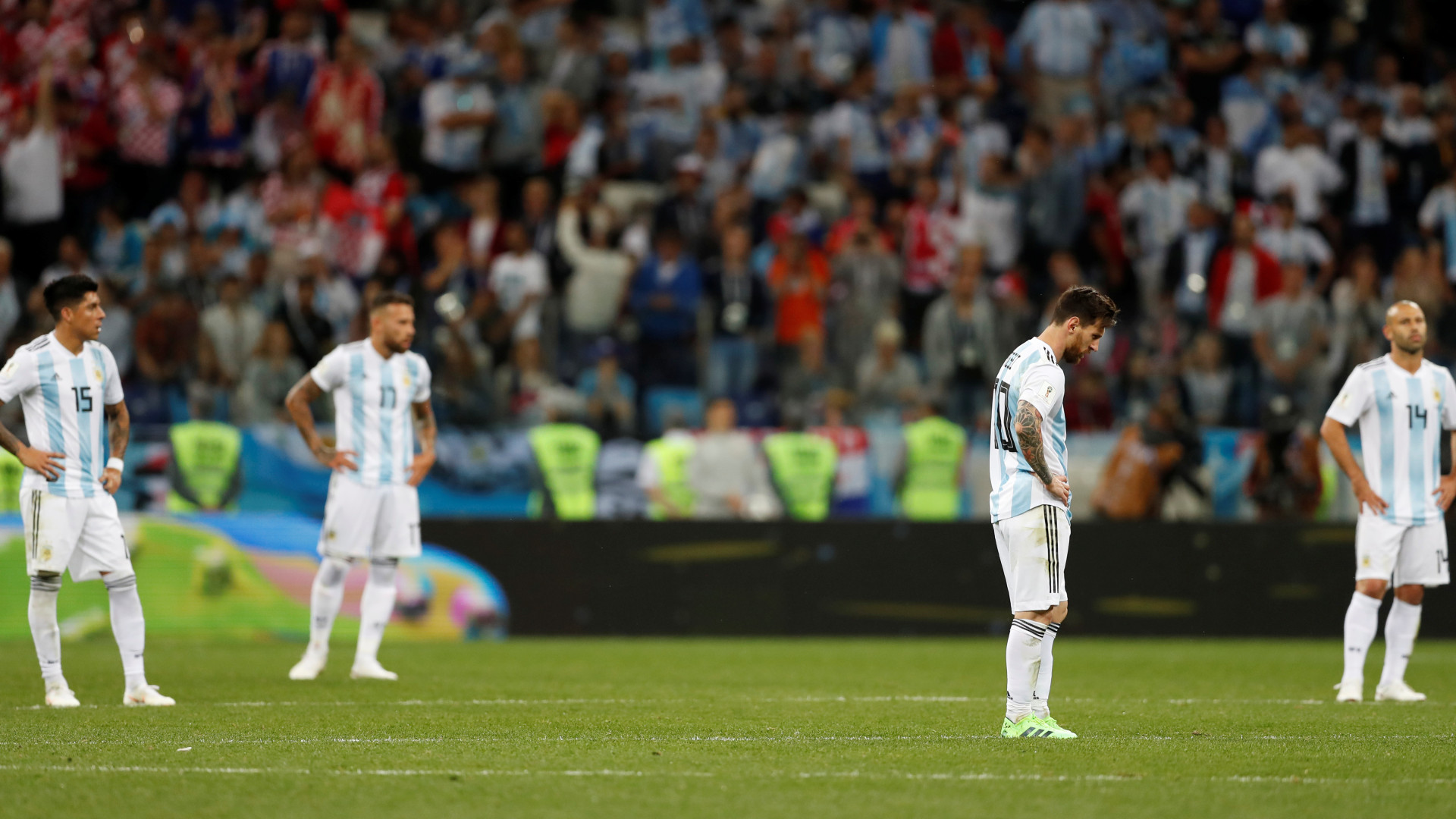Argentina, quem és tu? Croácia deixa Messi com um pé fora do Mundial