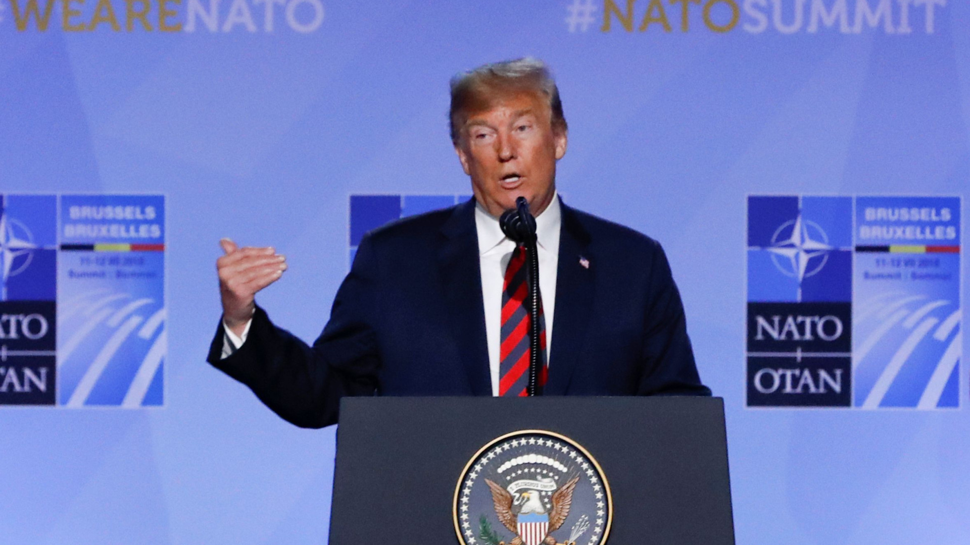 NATO: "Agora, os EUA estão a ser tratados de forma mais justa"