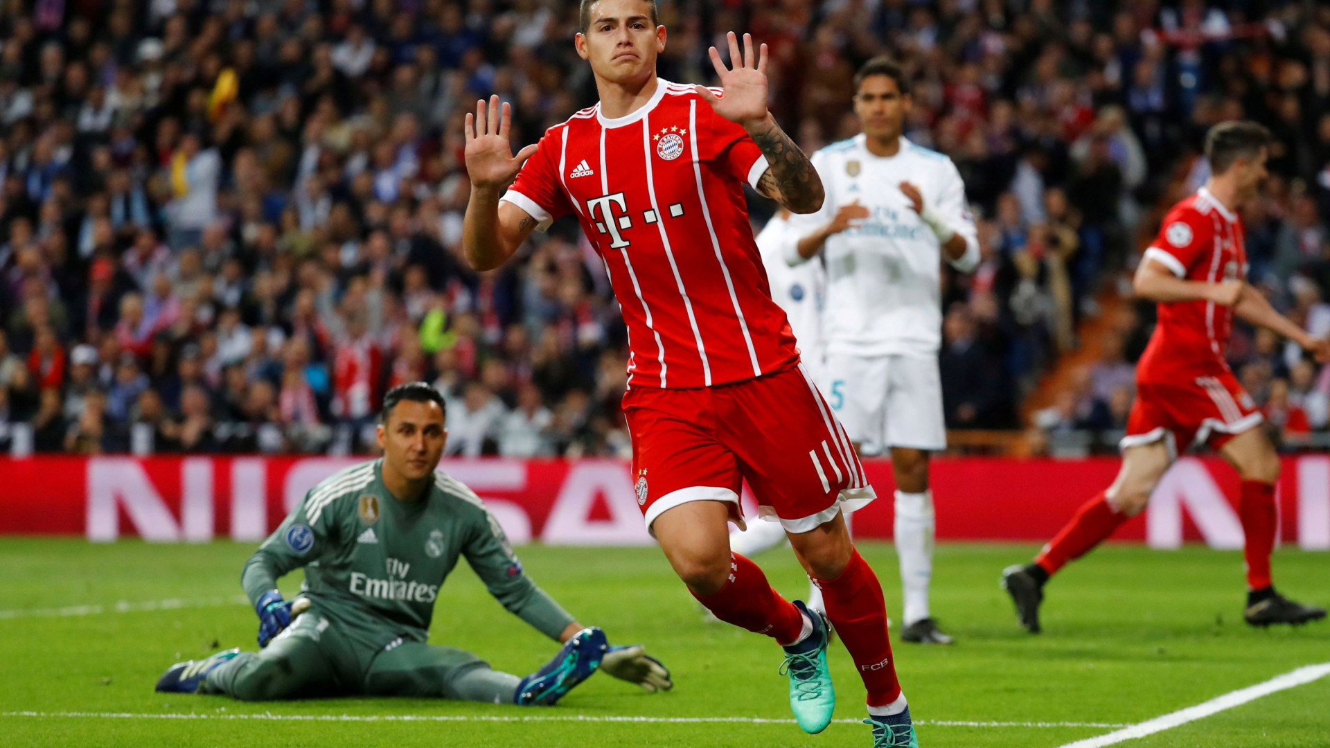 James pretende regressar ao Real Madrid