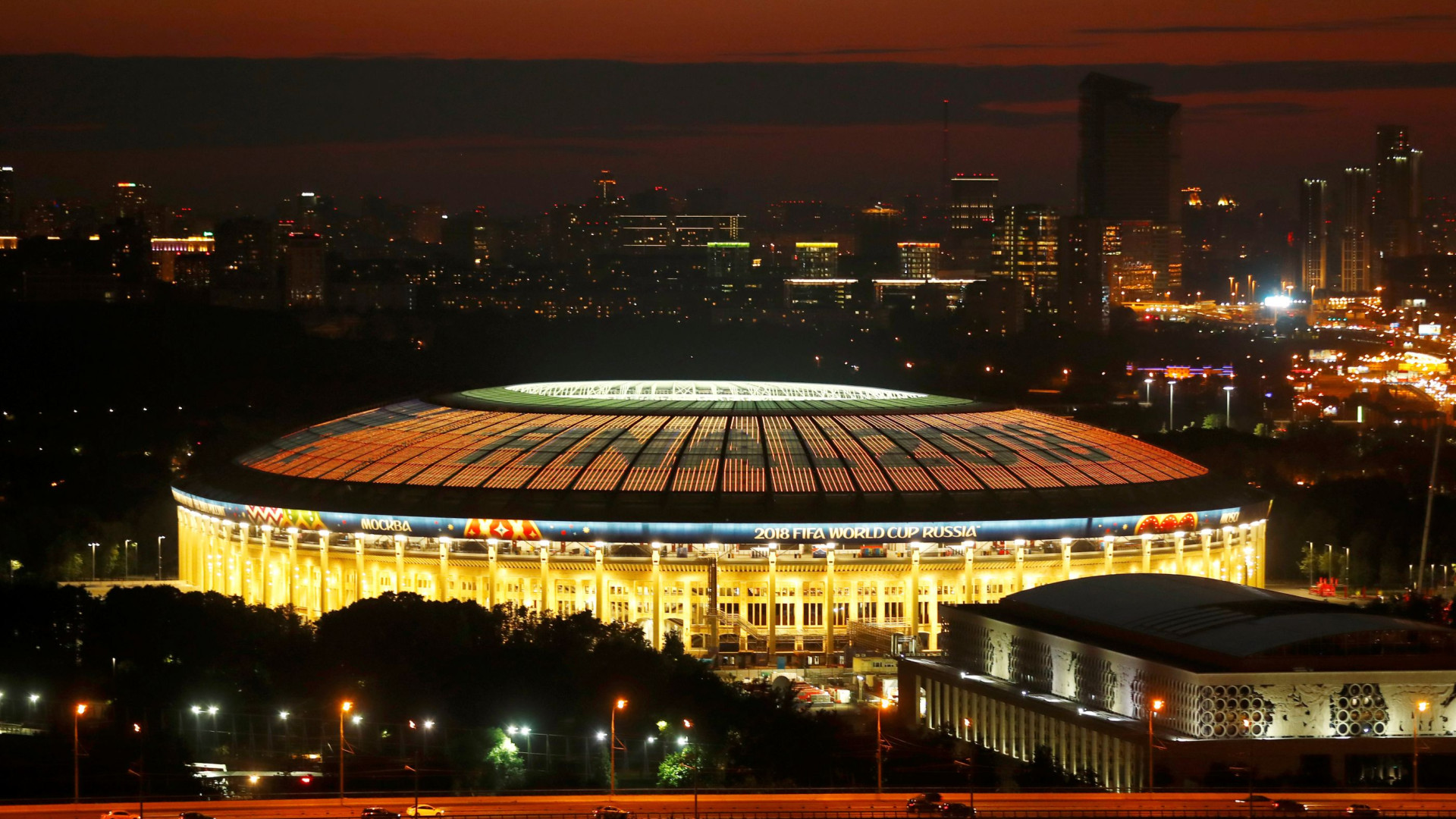 França e Croácia 'poupam' relvado do Estádio Luzhniki