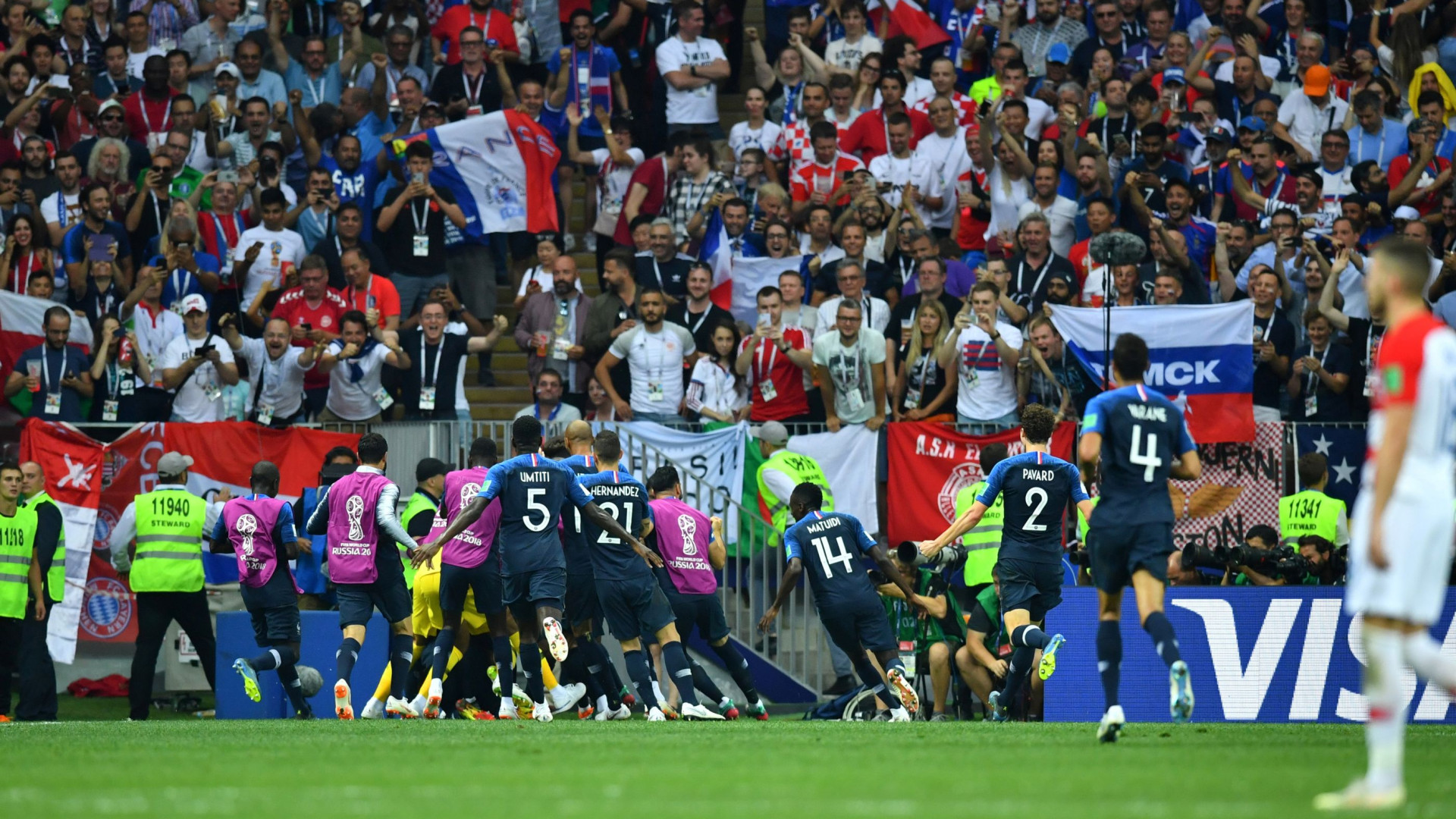 França vence a Croácia e regressa ao trono do futebol Mundial