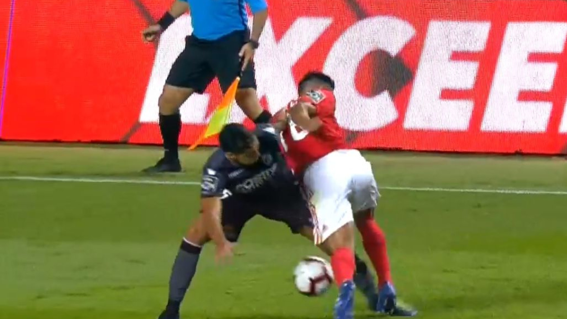 Túnel fantástico de Salvio deu origem ao 'bis' de Pizzi