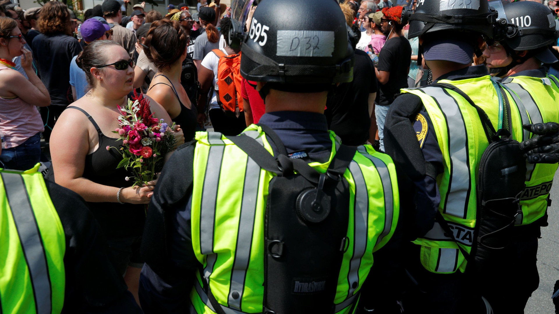 Manifestação contra a supremacia branca em Charlottesville